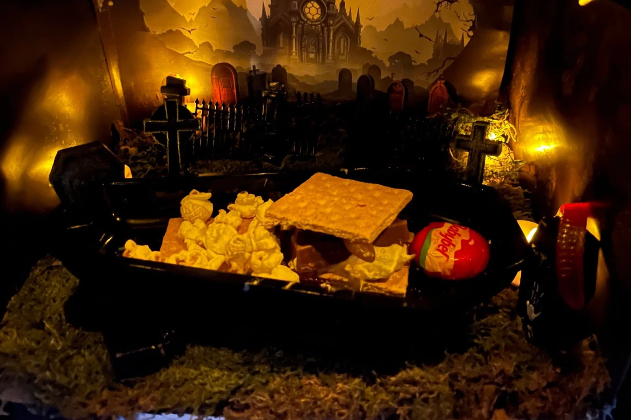 The S'mortuary at City of Gods 2024, night 2, photo 1 of 14
